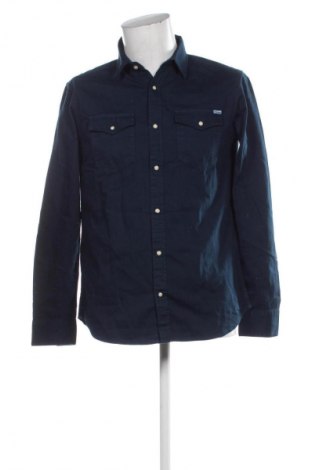 Herrenhemd Jack & Jones, Größe M, Farbe Blau, Preis 54,99 €