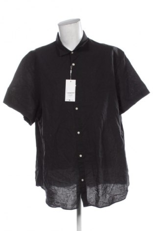 Herrenhemd Jack & Jones, Größe 5XL, Farbe Schwarz, Preis 54,99 €