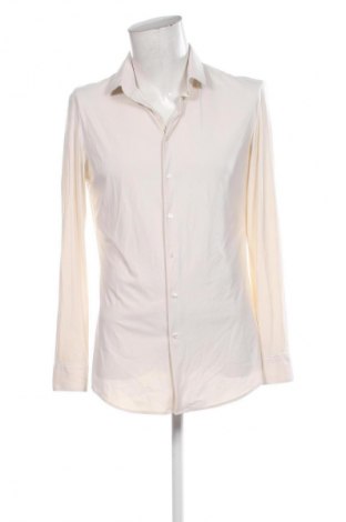 Męska koszula Jake*s, Rozmiar L, Kolor ecru, Cena 77,75 zł