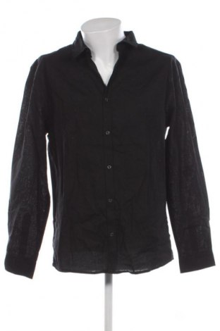 Męska koszula John Devin, Rozmiar L, Kolor Czarny, Cena 123,99 zł
