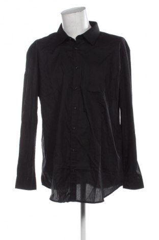 Ανδρικό πουκάμισο Man's World, Μέγεθος 3XL, Χρώμα Μαύρο, Τιμή 28,99 €