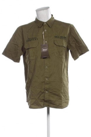 Męska koszula Man's World, Rozmiar L, Kolor Zielony, Cena 123,99 zł