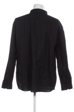 Ανδρικό πουκάμισο Man's World, Μέγεθος 4XL, Χρώμα Μαύρο, Τιμή 28,99 €