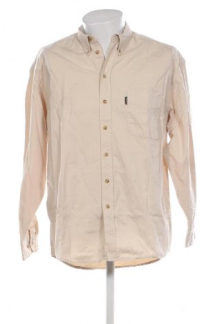 Herrenhemd Signal, Größe M, Farbe Beige, Preis 11,99 €