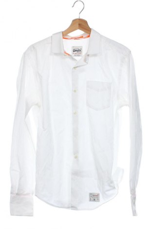 Ανδρικό πουκάμισο Superdry, Μέγεθος L, Χρώμα Λευκό, Τιμή 13,99 €