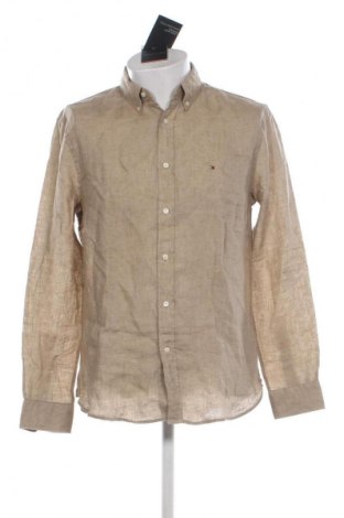 Cămașă de bărbați Tommy Hilfiger, Mărime M, Culoare Bej, Preț 589,99 Lei