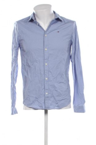 Męska koszula Tommy Jeans, Rozmiar M, Kolor Niebieski, Cena 377,99 zł