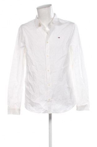 Herrenhemd Tommy Jeans, Größe XL, Farbe Weiß, Preis 93,99 €
