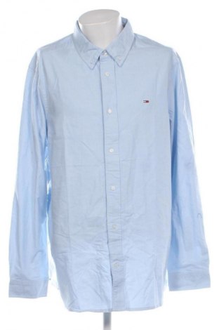 Cămașă de bărbați Tommy Jeans, Mărime 3XL, Culoare Albastru, Preț 443,99 Lei