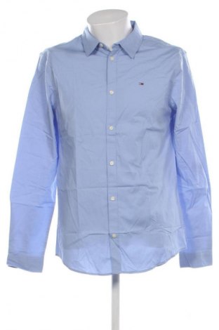 Herrenhemd Tommy Jeans, Größe L, Farbe Blau, Preis 75,99 €