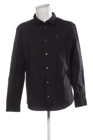 Férfi ing Tommy Jeans, Méret XXL, Szín Fekete, Ár 35 839 Ft