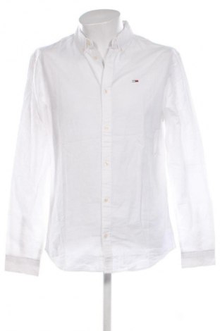 Pánska košeľa  Tommy Jeans, Veľkosť L, Farba Biela, Cena  68,95 €