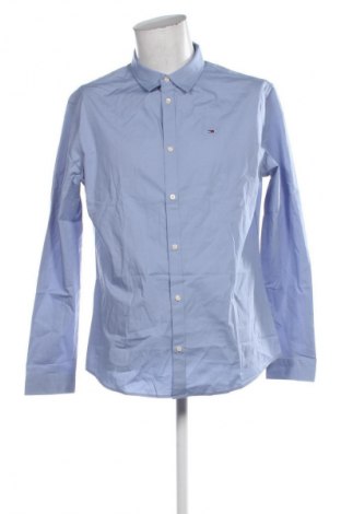 Herrenhemd Tommy Jeans, Größe XL, Farbe Blau, Preis 75,99 €