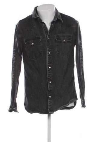 Herrenhemd Zara, Größe M, Farbe Grau, Preis 22,99 €