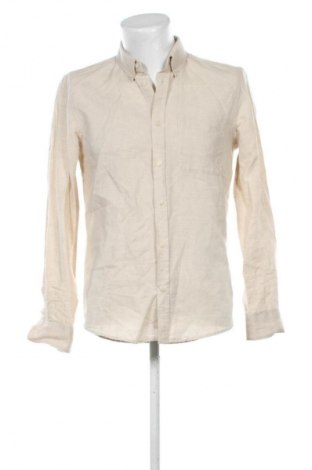 Herrenhemd Zara, Größe M, Farbe Beige, Preis € 11,99