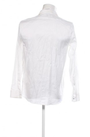 Ανδρικό πουκάμισο Zara, Μέγεθος M, Χρώμα Λευκό, Τιμή 17,30 €