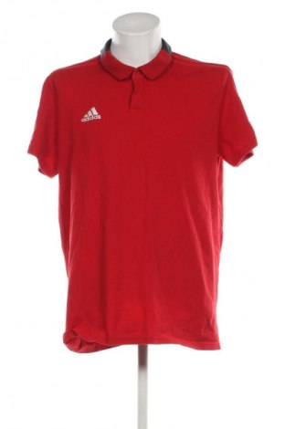 Tricou de bărbați Adidas, Mărime XXL, Culoare Roșu, Preț 151,99 Lei