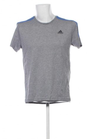 Мъжка тениска Adidas, Размер L, Цвят Сив, Цена 27,37 лв.