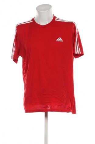 Ανδρικό t-shirt Adidas, Μέγεθος XL, Χρώμα Κόκκινο, Τιμή 13,81 €