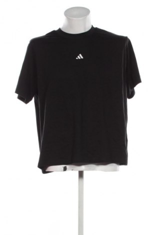 Męski T-shirt Adidas, Rozmiar XXL, Kolor Czarny, Cena 166,99 zł