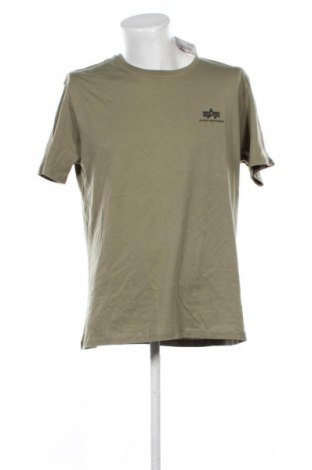 Herren T-Shirt Alpha Industries, Größe XL, Farbe Grün, Preis € 41,99