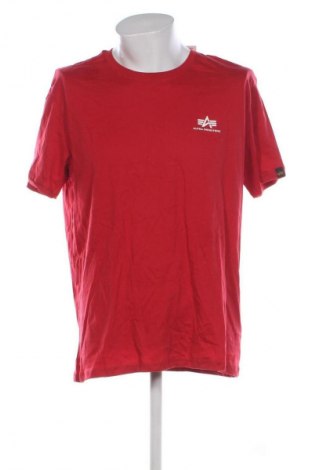 Herren T-Shirt Alpha Industries, Größe XL, Farbe Rot, Preis € 41,99