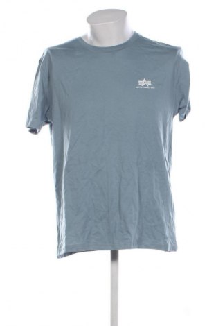 Herren T-Shirt Alpha Industries, Größe XL, Farbe Blau, Preis € 41,99