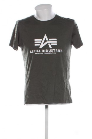 Męski T-shirt Alpha Industries, Rozmiar M, Kolor Zielony, Cena 166,99 zł