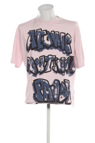 Męski T-shirt Bershka, Rozmiar S, Kolor Kolorowy, Cena 43,77 zł