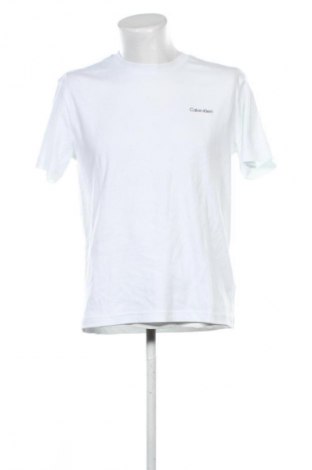 Herren T-Shirt Calvin Klein, Größe L, Farbe Weiß, Preis € 34,99
