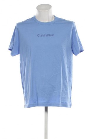 Ανδρικό t-shirt Calvin Klein, Μέγεθος L, Χρώμα Μπλέ, Τιμή 47,99 €