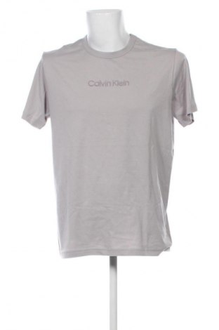 Мъжка тениска Calvin Klein, Размер M, Цвят Сив, Цена 23,51 €