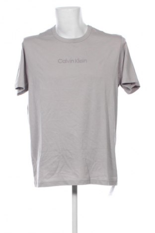 Męski T-shirt Calvin Klein, Rozmiar L, Kolor Szary, Cena 98,99 zł