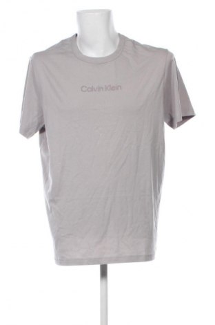 Tricou de bărbați Calvin Klein, Mărime L, Culoare Gri, Preț 181,99 Lei