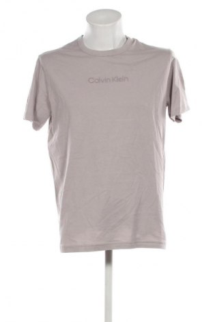 Herren T-Shirt Calvin Klein, Größe M, Farbe Grau, Preis € 14,99
