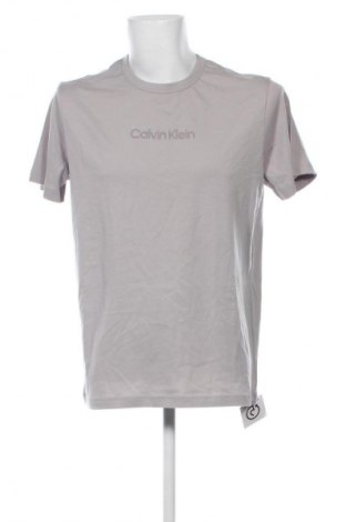 Męski T-shirt Calvin Klein, Rozmiar M, Kolor Szary, Cena 72,99 zł