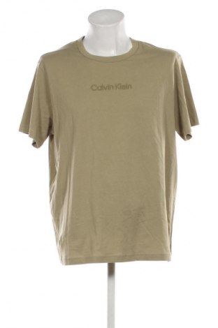 Herren T-Shirt Calvin Klein, Größe XL, Farbe Grün, Preis € 20,99
