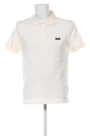 Мъжка тениска Calvin Klein, Размер L, Цвят Екрю, Цена 65,44 €