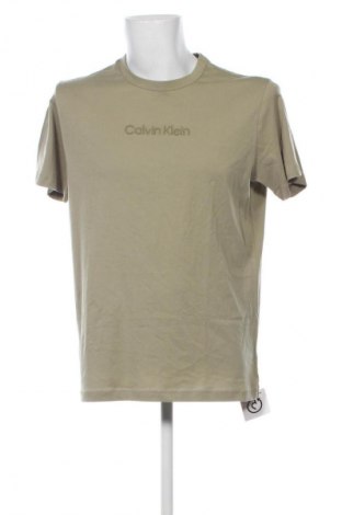 Herren Shirt Calvin Klein, Größe M, Farbe Grün, Preis 29,99 €