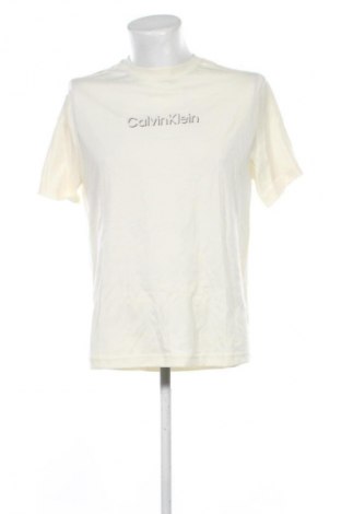 Herren Shirt Calvin Klein, Größe M, Farbe Ecru, Preis 67,99 €