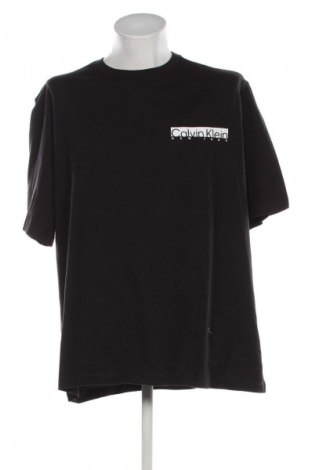 Męski T-shirt Calvin Klein, Rozmiar 4XL, Kolor Czarny, Cena 207,99 zł