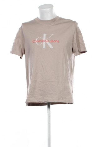 Pánské tričko  Calvin Klein Jeans, Velikost M, Barva Béžová, Cena  1 099,00 Kč