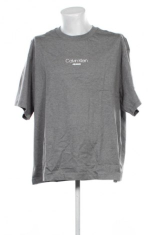 Ανδρικό t-shirt Calvin Klein Jeans, Μέγεθος XXL, Χρώμα Γκρί, Τιμή 38,99 €
