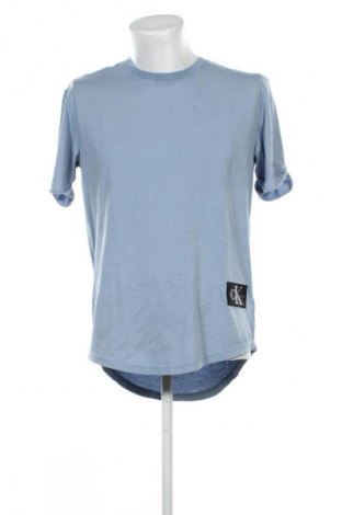 Męski T-shirt Calvin Klein Jeans, Rozmiar M, Kolor Niebieski, Cena 226,99 zł