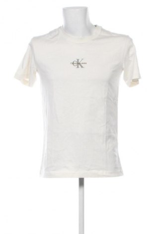 Męski T-shirt Calvin Klein Jeans, Rozmiar S, Kolor Biały, Cena 152,99 zł