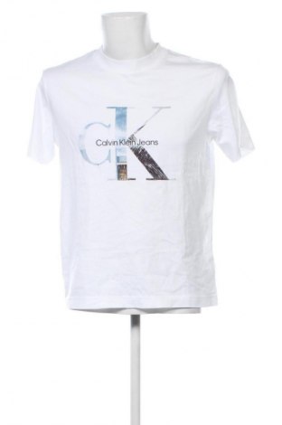 Pánske tričko  Calvin Klein Jeans, Veľkosť S, Farba Biela, Cena  51,95 €