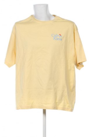Herren T-Shirt Calvin Klein Jeans, Größe XL, Farbe Gelb, Preis € 54,99