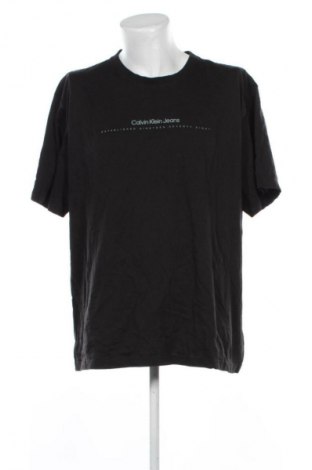 Herren T-Shirt Calvin Klein Jeans, Größe 4XL, Farbe Schwarz, Preis € 51,99