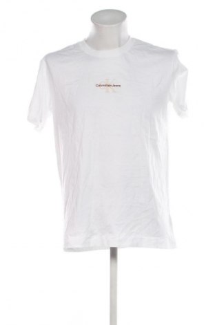Férfi póló Calvin Klein Jeans, Méret L, Szín Fehér, Ár 19 749 Ft