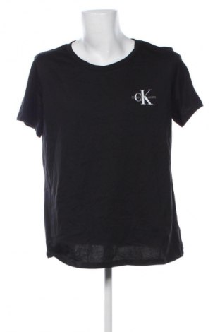 Herren T-Shirt Calvin Klein Jeans, Größe 5XL, Farbe Schwarz, Preis € 51,99